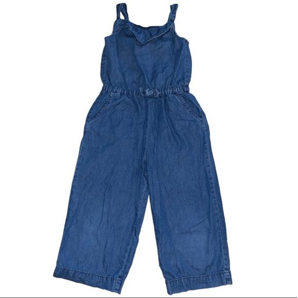 Cat & Jack Other - Cat & Jack | Girl's Denim Sleeveless Jumpsuit